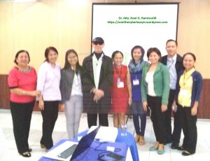 DR. ATTY. NOEL G. RAMISCAL CDAS JULY92015 WITH MS. IGOT DR. EBAILE AND MEMBERS