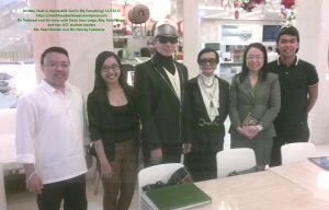 Dr. Atty. Noel G. Ramiscal with mom, the University of San Carlos power couple Atty. Daryl and Joan Largo and two USC student leaders