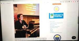 GSIS expose News regarding GSIS transitioning to ISO 9001 2015 picture copyright DRATTYNGRAMISCAL